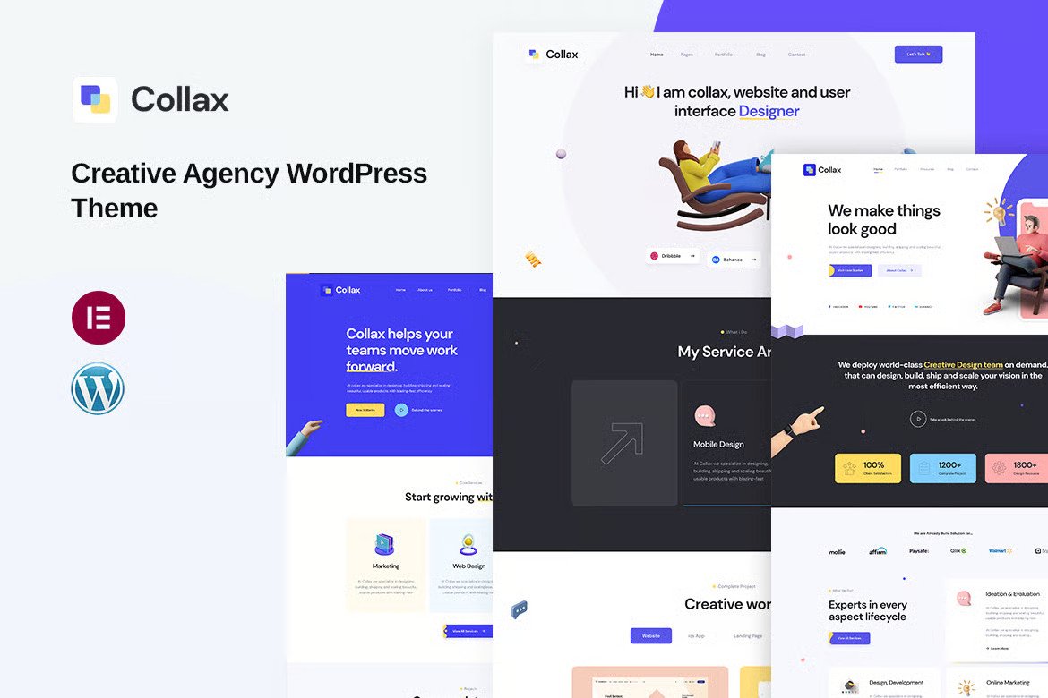 Creative Agency WordPress Theme
