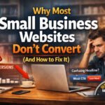Why Most Small Business Websites Don’t Convert