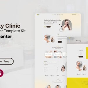 Beauty Clinic Elementor Template Kit