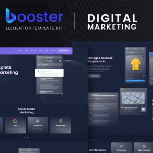Ultimate Booster Marketing Business Elementor Template Kit