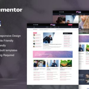 Magazine News Elementor Template Kit