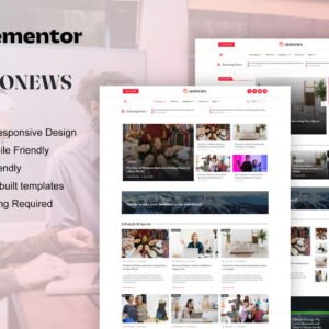 Modern News Elementor Template Kit