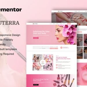 Beauty Salon Elementor Template Kit