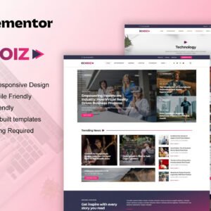 News Magazine Elementor Template Kit